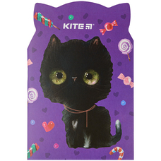 Блокнот 48 аркушів клітинка Kite Black cat K22-461-4, 62649