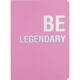 Блокнот А5 80 аркушів клітинка Motivation Be legendary Axent 8700-6-A, 66514
