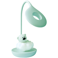 Настільна лампа LED з акумулятором зелений Cloudy Bear Kite K24-493-2-4, 66368
