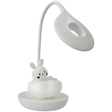 Настільна лампа LED з акумулятором білий Cloudy Bunny Kite K24-493-1-1, 66361