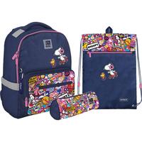 Рюкзак з наповненням пенал сумка для взуття Kite Snoopy SET_SN22-770M-2, 61941