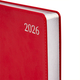 Щоденник А5 датований 2026  інтегральний червоний 368 стор Aldento Planner, 252671