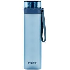 Пляшечка для води 700 мл квадратна синя Kite K24-1210-1, 68248