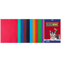 Папір офісний А4 Dark+Intensiv 10 кольорів 50 аркушів 80 гм2 Buromax BM.2721950-99, 962416