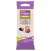 Полімерна глина для ляльок рожева світла Baby 454 грами Living Doll Super Sculpey ZSLD4, 50040004