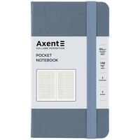 Книга записна А6 клітинка 96 аркушів сіра Partner Axent 8301-62-A, 68671