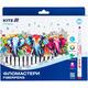 Фломастери 36 кольорів Kite Creative Superwashable K-1154, 68714