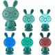 Світильник-нічник LED з акумулятором зелений Bunny Kite K24-490-1-4, 66328