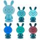 Світильник-нічник LED з акумулятором блакитний Bunny Kite K24-490-1-3, 66327