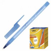 Ручка кулькова 1,0 мм синя Bic Round Stic, 466311