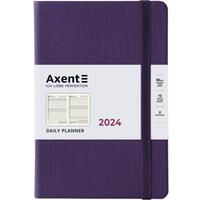 Щоденник датований 2024 рік Axent Partner Lines 145х210 мм пурпуровий 8815-24-17-A, 65686
