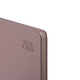 Щотижневик 10х17 см датований 2026 мякий 128 сторінок ліловий Monaco Leo Planner, 252655