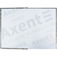 Книга записна А4 96 аркушів клітинка тверда обкладинка Waves чорна Axent 8422-561-А, 64656