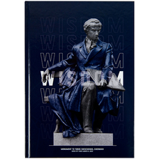 Книга записна А4 96 аркушів клітинка тверда обкладинка Wisdom Axent 8422-553-А, 64628