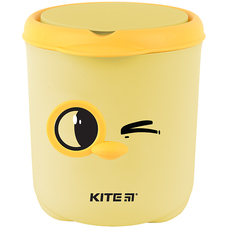 Настільний контейнер жовтий 17х16х16 см Kite K24-011-2, 68331