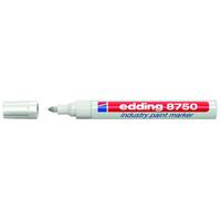 Маркер лаковий Industry Paint e-8750 білий 2-4 мм Edding, 01454