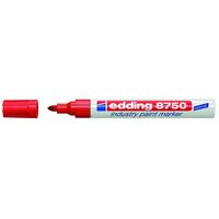 Маркер лаковий Industry Paint e-8750 червоний 2-4 мм Edding, 01452