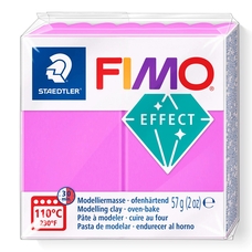 Полімерна глина Fimo Effect фіолетова неонова 57 грам Staedtler, 8010601