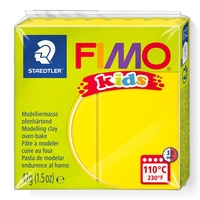 Полімерна глина Fimo Kids жовта 42 грама Staedtler, 80301