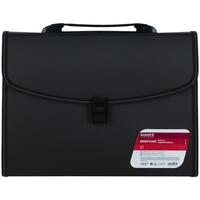 Портфель А4 Axent 12 відділень чорний 1607-01-A, 69577
