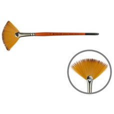 Пензель синтетика віялова № 10 Kolos Carrot 1097FN, 42109710