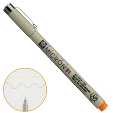 Лінер помаранчевий Sakura PIGMA Micron 0,25 мм XSDK01#5, 306295