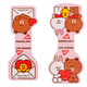 Закладки магнітні 2 штуки Line Friends YES, 707826