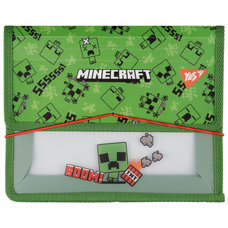 Папка B5 на резинці пластикова Minecraft Creeper YES, 492208