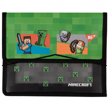 Папка B5 на резинці пластикова Minecraft Heroes YES, 492207