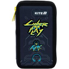 Пенал 2 відділення Kite Cyber K25-623-4, 70091
