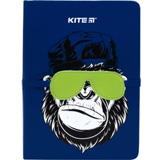 Блокнот В6 96 аркушів клітинка Blue monkey Kite K22-464-3, 62289