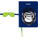 Блокнот В6 96 аркушів клітинка Blue monkey Kite K22-464-3, 62289