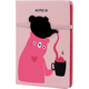 Блокнот В6 96 аркушів клітинка Pink Bear Kite K22-464-1, 62287