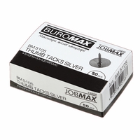 Кнопки канцелярські нікельовані 50 штук Buromax BM.5105, 922687