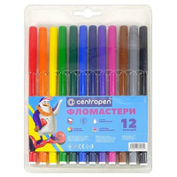 Фломастери 12 кольорів Centropen 7790/12, 01459