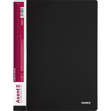 Папка пластикова А4 60 файлів чорна Axent 1060-01-A, 02437