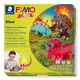 Набір полімерної глини Fimo Kids Діно 4 кольори по 42 грама Staedtler, 803407
