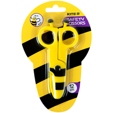 Ножиці 12 см дитячі безпечні Kite Bee K22-008-01, 62231