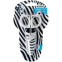 Ножиці 12 см дитячі безпечні Kite Zebra K22-008-02, 62237