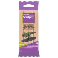 Полімерна глина напівпрозора бежева 454 грами Super Sculpey SS1, 114315