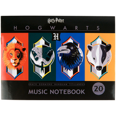 Зошит для нот А5 20 аркушів Kite Harry Potter HP22-405, 62600