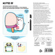 Дошка настінна для записів 20x20 см Ice Cream Kite K22-474-1, 62340