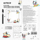 Планер настінний А5 To do list Funny dogs Kite K22-472-3, 62336