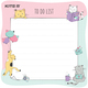 Планер настінний А5 To do list Cats Kite K22-472-2, 62335