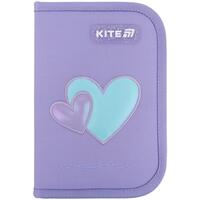 Пенал з наповненням 1 відділення 2 відвороти Kite Awesome K25-622H-5, 70080