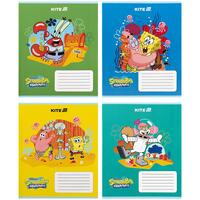 Зошит шкільний 12 аркушів коса лінія Kite SpongeBob SquarePants SB25-235, 71743