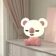 Світильник-нічник LED з акумулятором рожевий Koala Kite K24-491-2-2, 66342