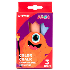 Крейда кольорова Jumbo Kite Jolliers 3 кольори K19-077, 40275