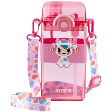 Пляшечка для води 500 мл з трубочкою Kite tokidoki TK24-1203, 68300
