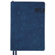 Щоденник А5 датований 2026  мякий синій 368 стор Boss Leo Planner, 252633